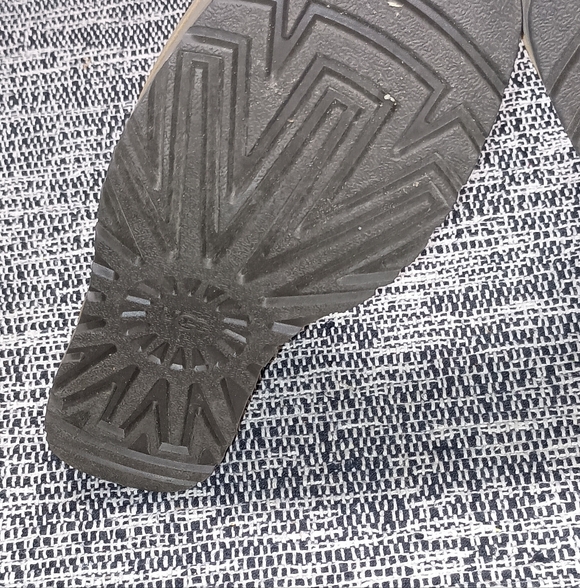 UGG City Func Front Zip Up Suede Brown Boots Women's 9 - Picture 7 of 15